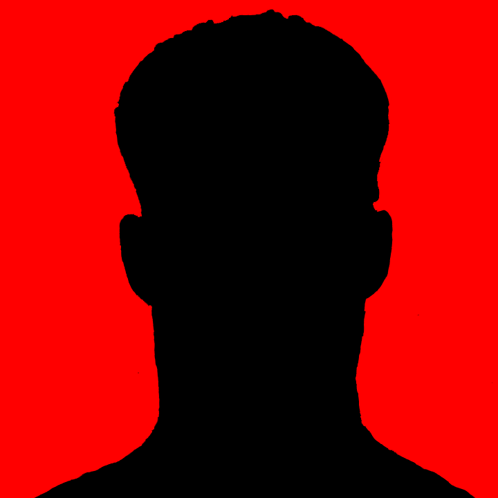 Graphic silhouette of player 8